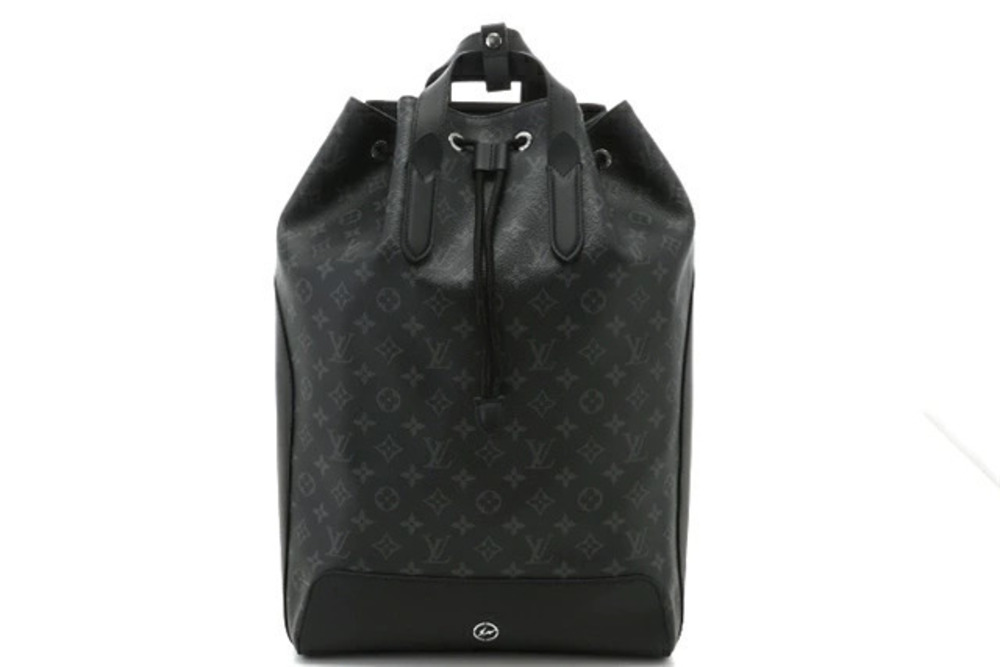 LOUIS VUITTON Bag Backpack Explorer Monogram Eclipse Black
